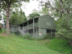 BCC Scout Den artist studio.